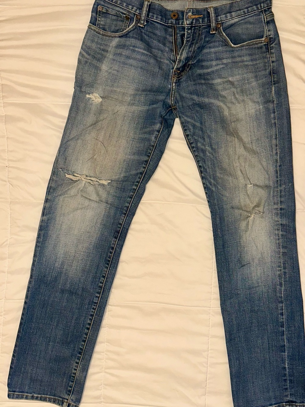 Lucky Brand Light Blue Straight Jeans